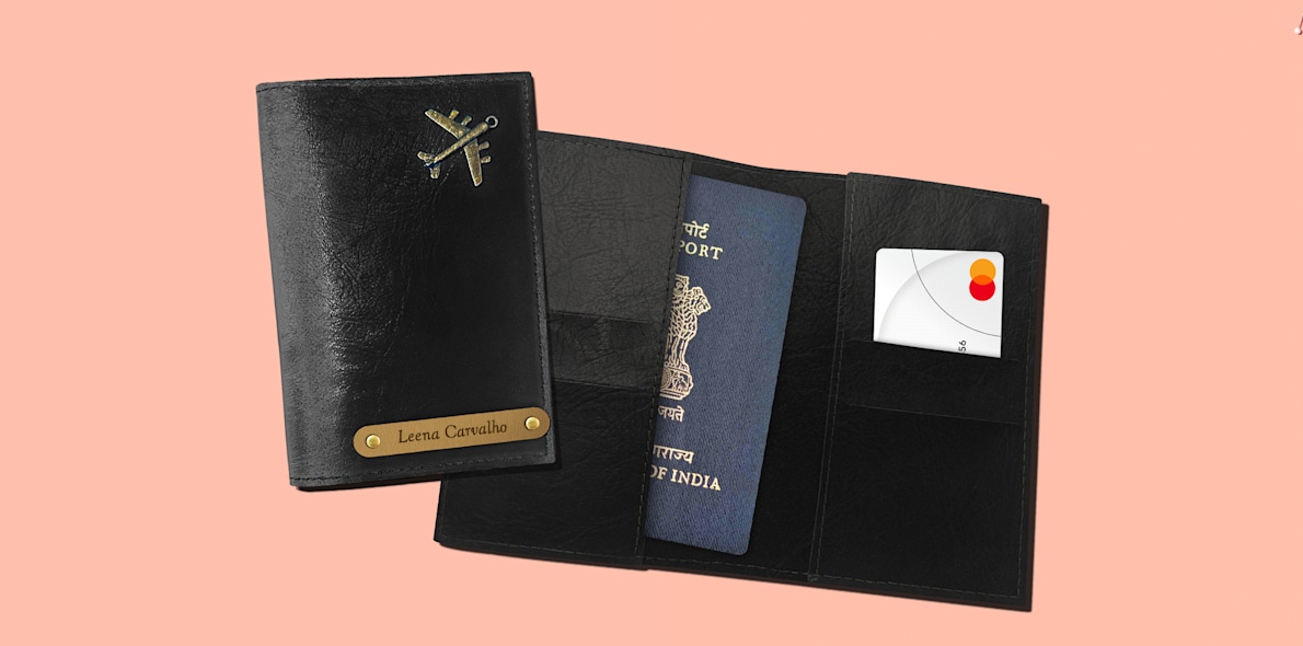 Personalised Passport Covers Custom Passport Case With Name VistaPrint